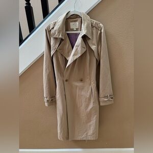 a new day Beige Trench Coat